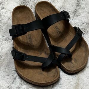 Birkenstock Mayari Black Birko-Flor Size 41